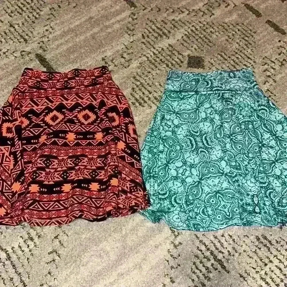 NWOT‎ 2Pk Kids LuLaRoe Azure Skit Sz 4